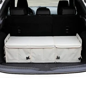 AOKJOY Car Trunk Organizer Collapsible Multi Compartment