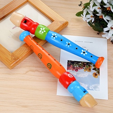 Sealive Wooden Recorders & Piccolo Flute for Toddlers