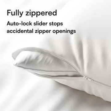 Ultra Soft Zippered Pillow Protectors - Set of 4