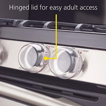 Safety 1st Child Proof Clear View Stove Knob Covers