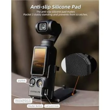 Anbee Magnetic Stand for DJI Osmo Pocket 3 - Versatile & Adjustable