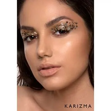 KARIZMA Superstar Glitter. 10g Chunky Face Glitter, Hair Glitter, Eye Glitter and Body Glitter for W...