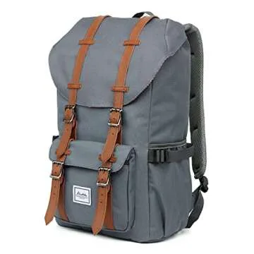 KAUKKO Backpack: Stylish Water-Resistant Rucksack