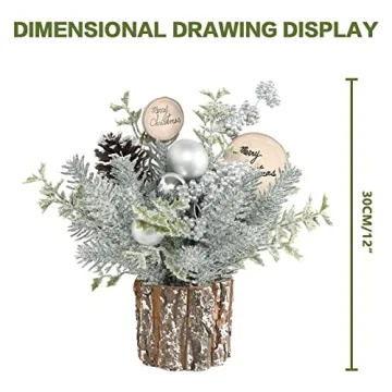 Stylish Mini Christmas Tree for Festive Home Decor