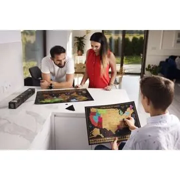 Two Scratch-Off Maps Set for Travel Lovers - Unique Gift Idea