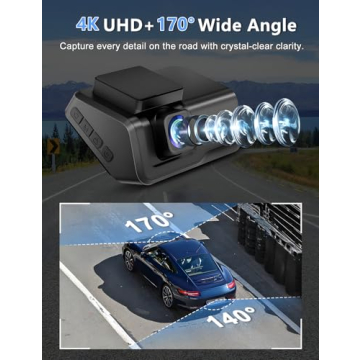 Otovoda Dual Dash Cam: 4K & 1080P with WiFi