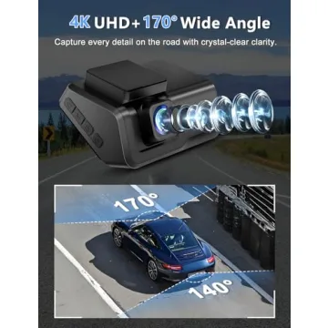 Otovoda Dual Dash Cam: 4K & 1080P with WiFi