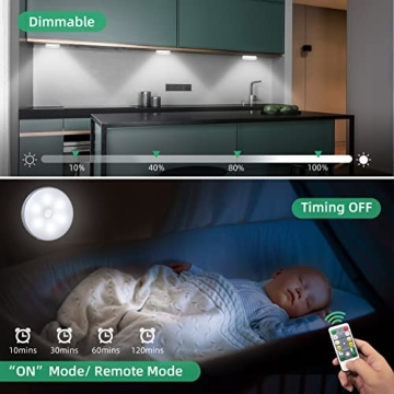 LED Closet Lights - USB Rechargeable Motion Sensor Lights