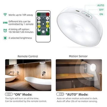 LED Closet Lights - USB Rechargeable Motion Sensor Lights