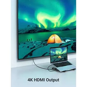 UGREEN USB C Laptop Docking Station with 4K HDMI