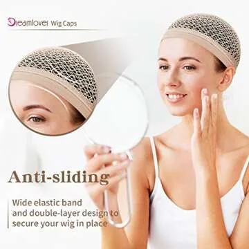 Dreamlover Wig Caps for Long Hair - Comfortable Fit