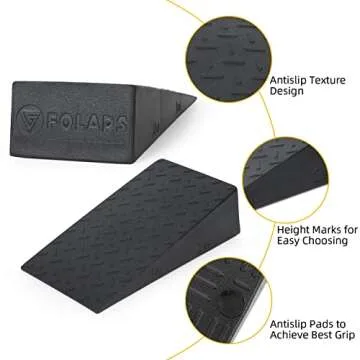 Folaps Squat Wedge Block - Enhance Your Squat Performance