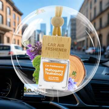 Bayrumber Hanging Car Freshener - Natural Air Diffuser