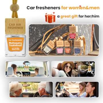 Bayrumber Hanging Car Freshener - Natural Air Diffuser