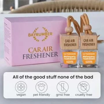 Bayrumber Hanging Car Freshener - Natural Air Diffuser