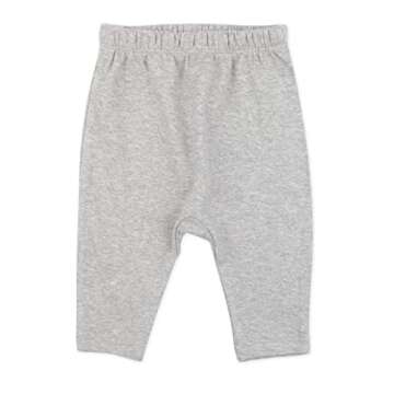 HonestBaby Baby Infant Organic Cotton Cuff-Less Harem Pants Multi-Pack, Newborn