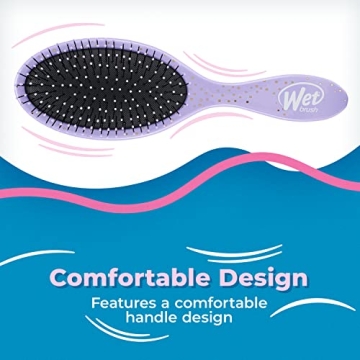 Wet Brush Original Detangler Brush - Ariel, Ultimate Princess Celebration - All Hair Types - Ultra-Soft Bristles Glide Through Tangles with Ease - Pain-Free Comb for Men, Women, Boys & Girls