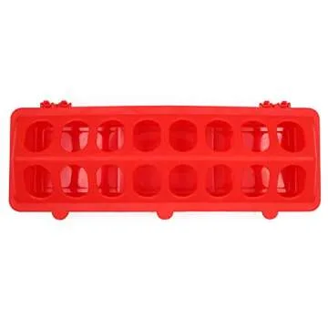 MACGOAL Flip Top Small Chick Feeder for Poultry