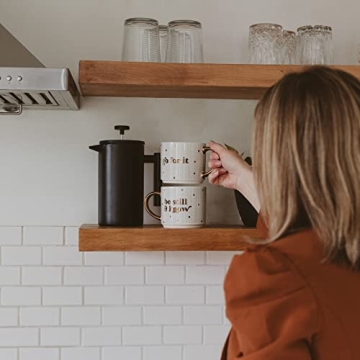 Stylish Sweet Water Decor Gold Handle Coffee Mug Gifts