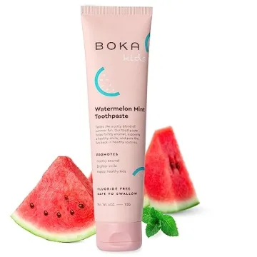 Boka Fluoride Free Toothpaste Nano Hydroxyapatite, Helps Remineralize, Appropriate for Sensitive Tee...