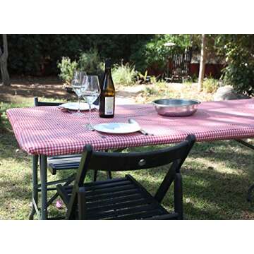 Fitted Tablecloth for 6ft Table - Elegant and Durable