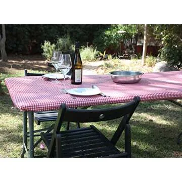 Fitted Tablecloth for 6ft Table - Elegant and Durable