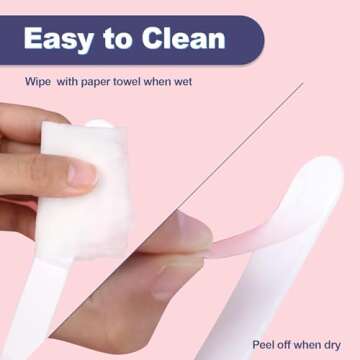 HTVRONT Stir Sticks for Epoxy Resin, 20PCS PVC Mixing Sticks, 4 Colors Reusable Plastic Stirring Sticks for Mixing Resin, Epoxy, Liquid, Paint, Molds, Handmade Crafts