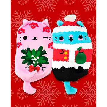 Limited Edition Cats vs Pickles Holiday Collectible Plush Toy 12pk