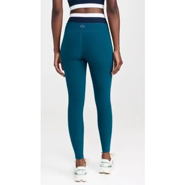 Beyond Yoga Women's Spacedye Midi Leggings in Majestic Blue