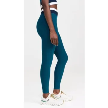 Beyond Yoga Women's Spacedye Midi Leggings in Majestic Blue