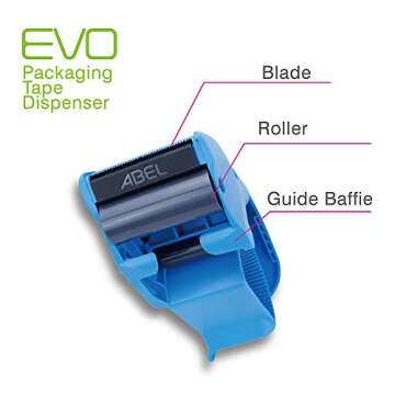 ABEL EVO Packing Tape Dispenser for Easy Box Sealing