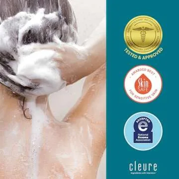 Cleure Hypoallergenic Volumizing Shampoo for Sensitive Skin