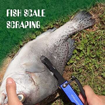 WHOESTSICH Multi tool Camping Accessories, 16 In 1 Survival Tactical Tools Outdoor Hiking Fishing Es...