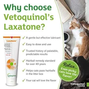 Vetoquinol Laxatone Tuna Hairball Gel - 4.25oz