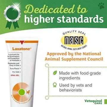 Vetoquinol Laxatone Tuna Hairball Gel - 4.25oz