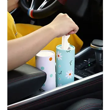 Winoo Cup Holder Tissue Pack - Stylish Car Tissue Solution