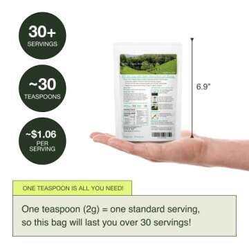 Encha Ceremonial Grade Matcha Powder - First Harvest Organic Japanese Matcha Green Tea Powder, From Uji, Japan (60g/2.12oz)