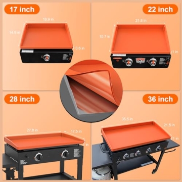 BANGIE Griddle Cover Mat for Blackstone Griddles