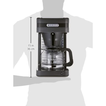 BUNN Speed Brew Elite Coffee Maker, 10-Cup, Grey