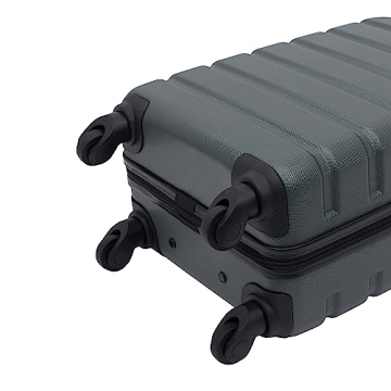 Olive Green 20 Inch Wrangler Hardside Spinner Luggage