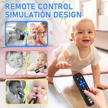 VoMii 18Pcs Baby Toys 6-12-18 Months, Montessori Toys Newborn Toys for Babies, Infant Teether Sorting Stacking Blocks Spinner Toy Activity Cube Pull Push Sensory Toys for Toddlers 1-2-3 Years