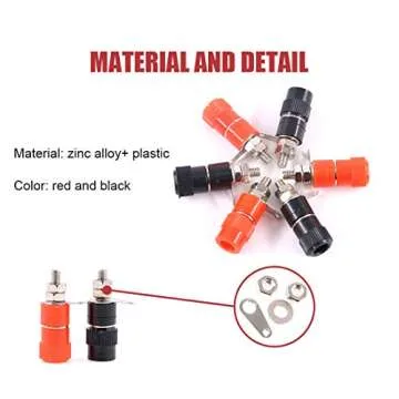 Hilitchi 40 Pcs Banana Plug Socket Set for Electronics Projects