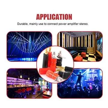 Hilitchi 40 Pcs Banana Plug Socket Set for Electronics Projects