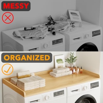 SpaceAid Countertop for Laundry Room - Stylish & Functional
