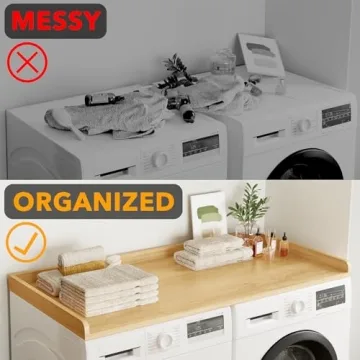 SpaceAid Countertop for Laundry Room - Stylish & Functional