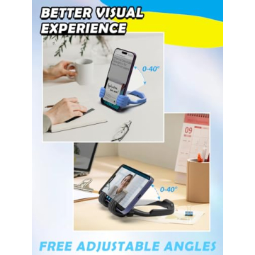 Adjustable CALDEVER Phone Holder for All Phones