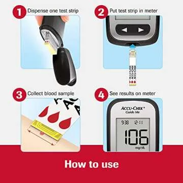 Accu-Chek Guide Me Blood Sugar Monitor Kit for Diabetes