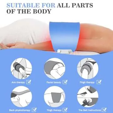 Hydraskincare 3 Color LED Photon Light Therapy Face Body Beauty Machine Skin Rejuvenation Skin Care