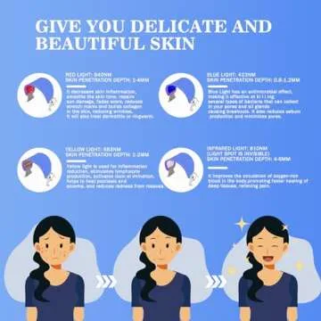 Hydraskincare 3 Color LED Photon Light Therapy Face Body Beauty Machine Skin Rejuvenation Skin Care