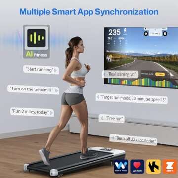 WELLFIT 12% Incline Portable Walking Pad Treadmill,340+ lbs Capacity & 42"*16.4" Running Belt & Voic...